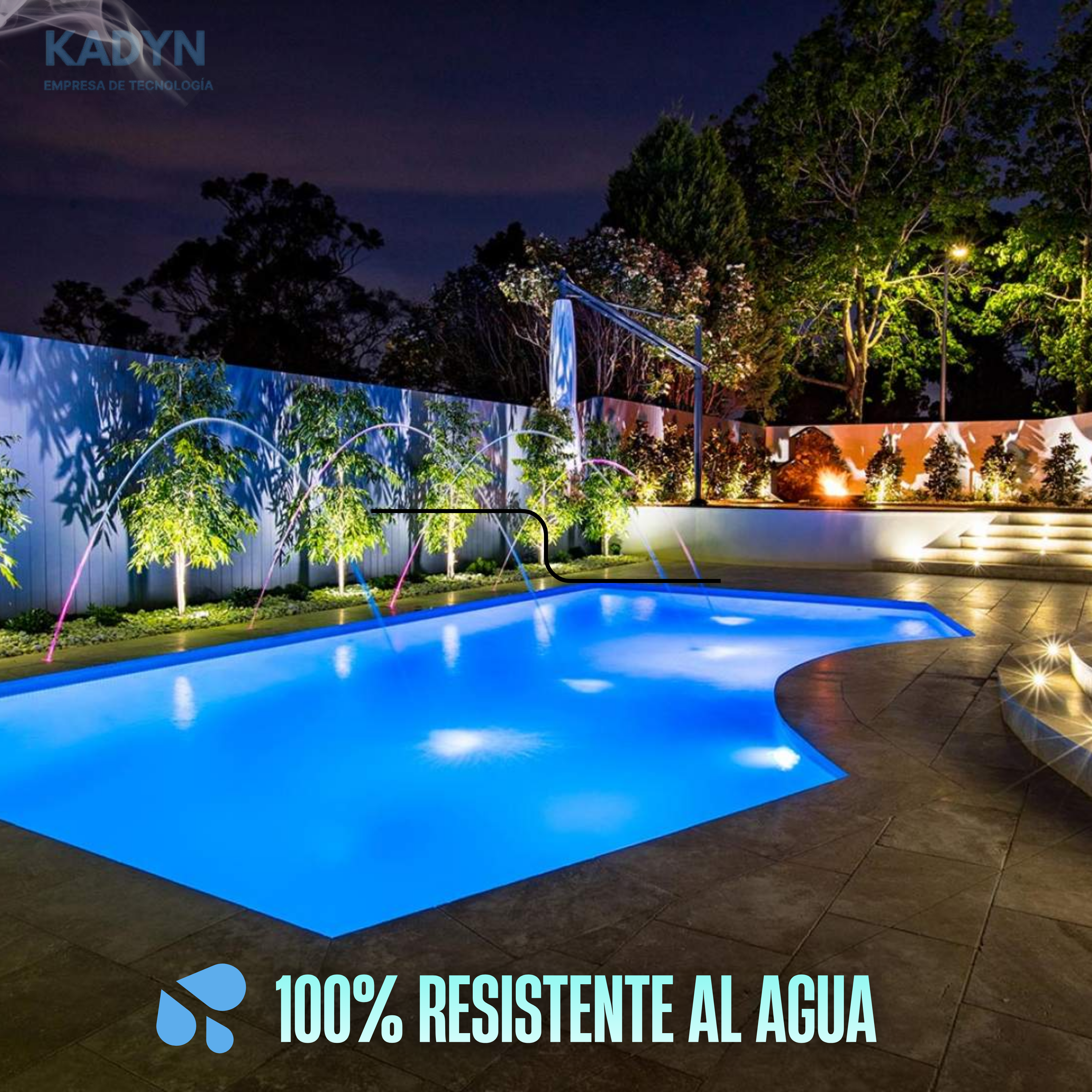 AQUAGLOW™ ES LO NEW PARA PISCINAS 💦🌎.                             | Bluexpress | Starken | Todo CL.       🏠🚚📦 👇🏻👇🏻