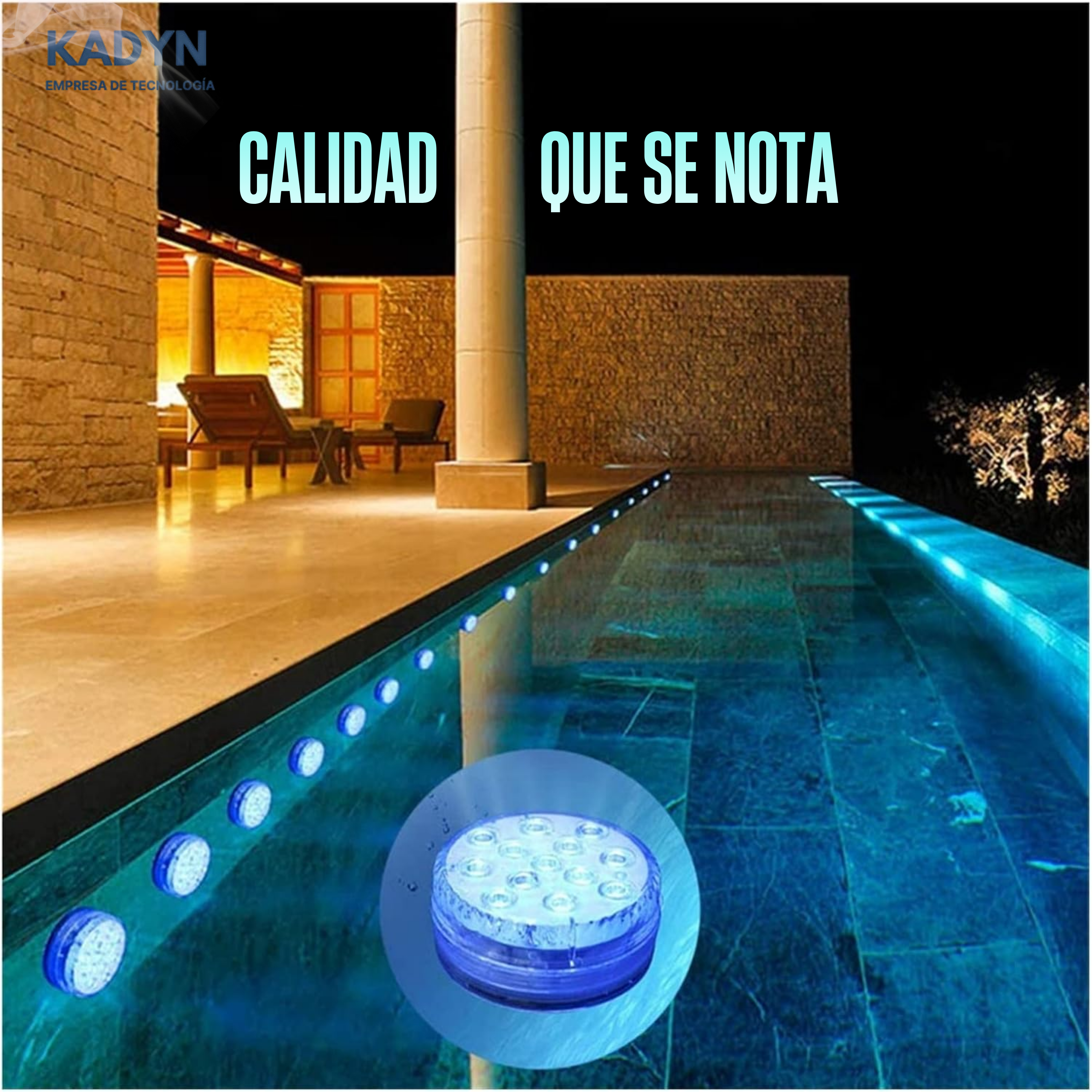 AQUAGLOW™ ES LO NEW PARA PISCINAS 💦🌎.                             | Bluexpress | Starken | Todo CL.       🏠🚚📦 👇🏻👇🏻