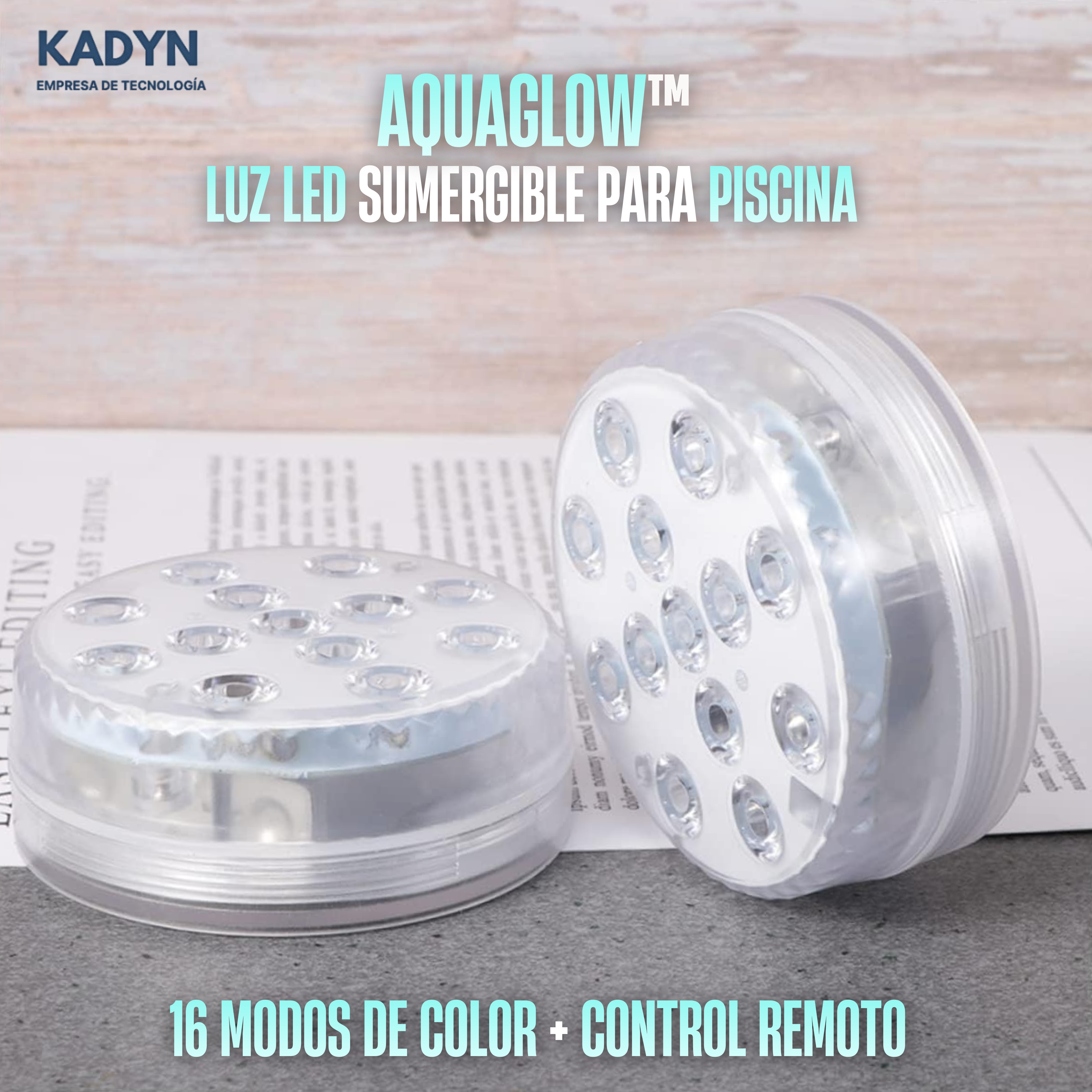 AQUAGLOW™ ES LO NEW PARA PISCINAS 💦🌎.                             | Bluexpress | Starken | Todo CL.       🏠🚚📦 👇🏻👇🏻