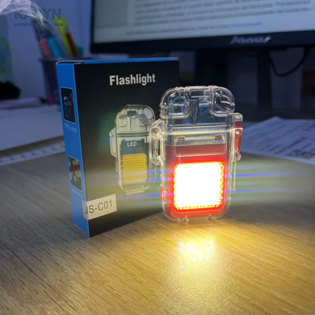 FLAME PRO™ Encendedor eléctrico con linterna / ¡NUEVA OFERTA LIMITADA! 🌎