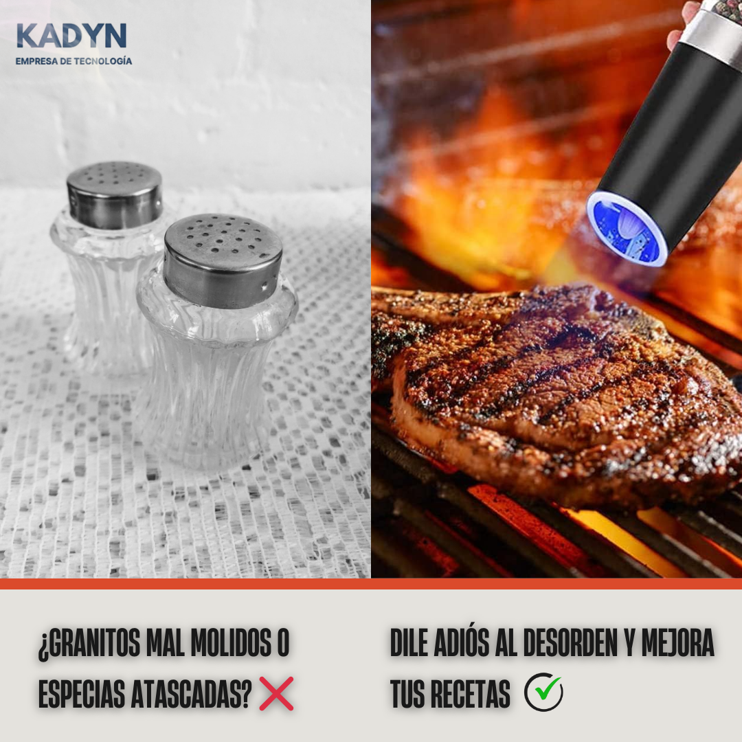 GrindGourmet™ - Muele como un Chef, Sazona como un Pro / ¡NUEVA OFERTA LIMITADA! 🌎