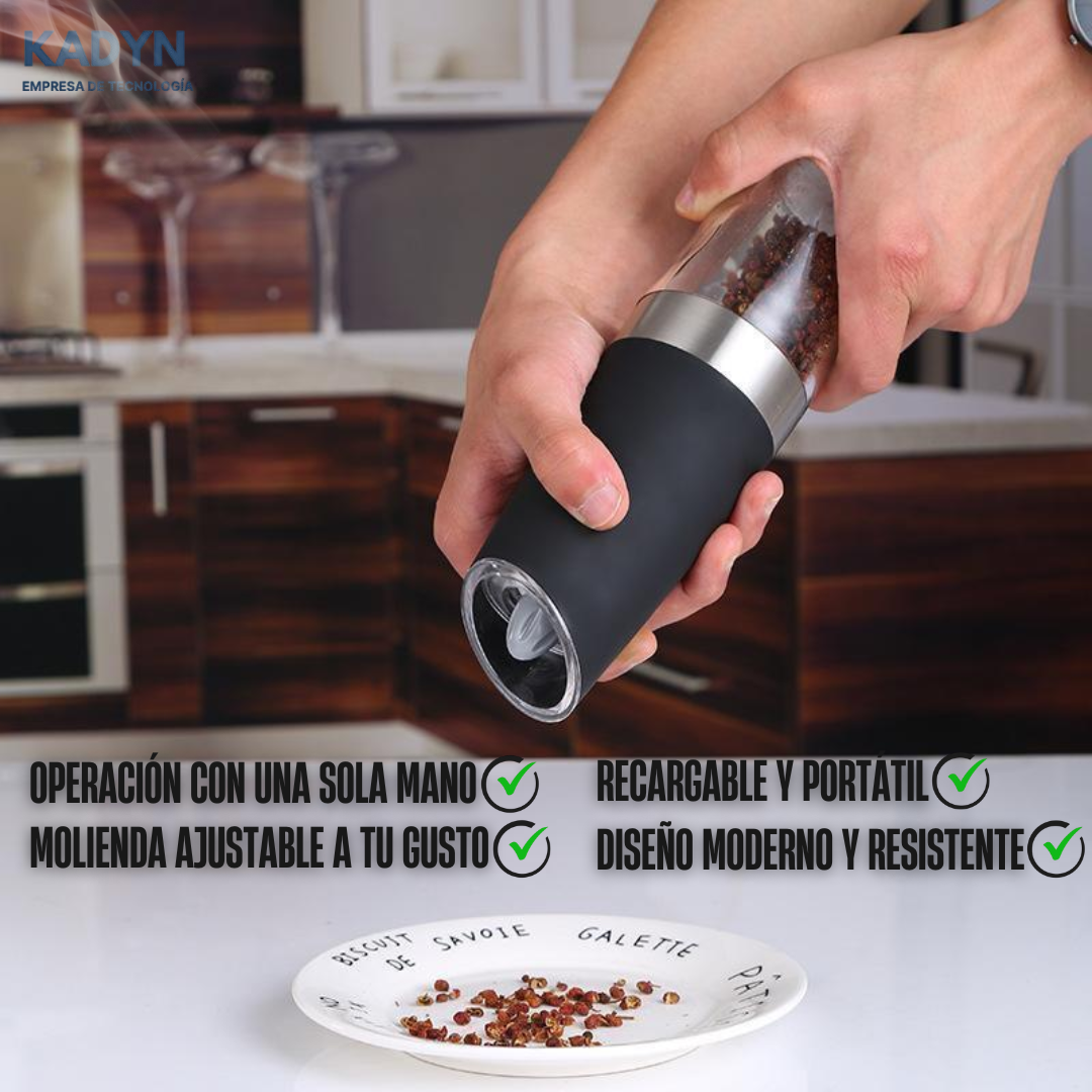 GrindGourmet™ - Muele como un Chef, Sazona como un Pro / ¡NUEVA OFERTA LIMITADA! 🌎