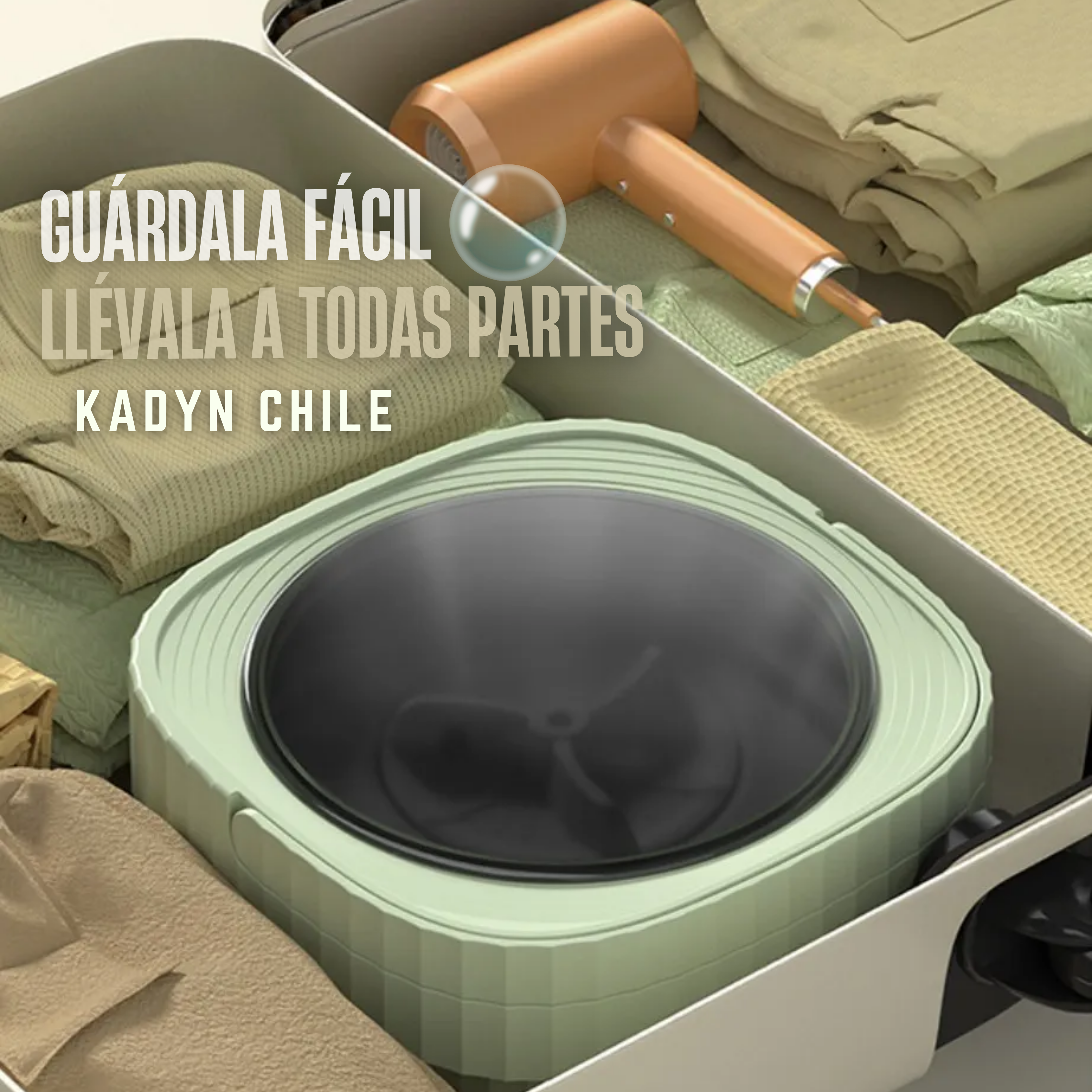 MiniWashing™ Green Triple Acción – Para Ropa Pequeña / ¡NUEVA OFERTA LIMITADA!