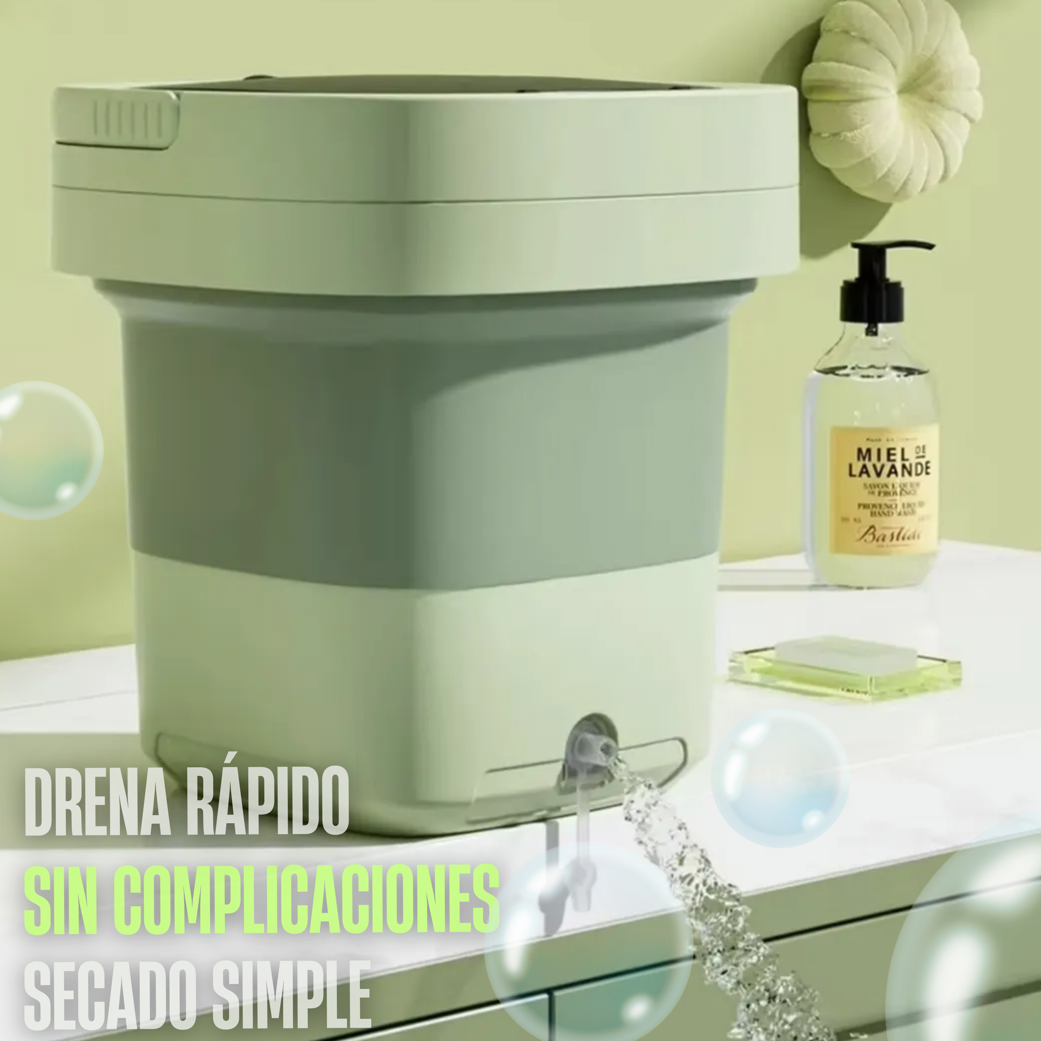 MiniWashing™ Green Triple Acción – Para Ropa Pequeña / ¡NUEVA OFERTA LIMITADA!