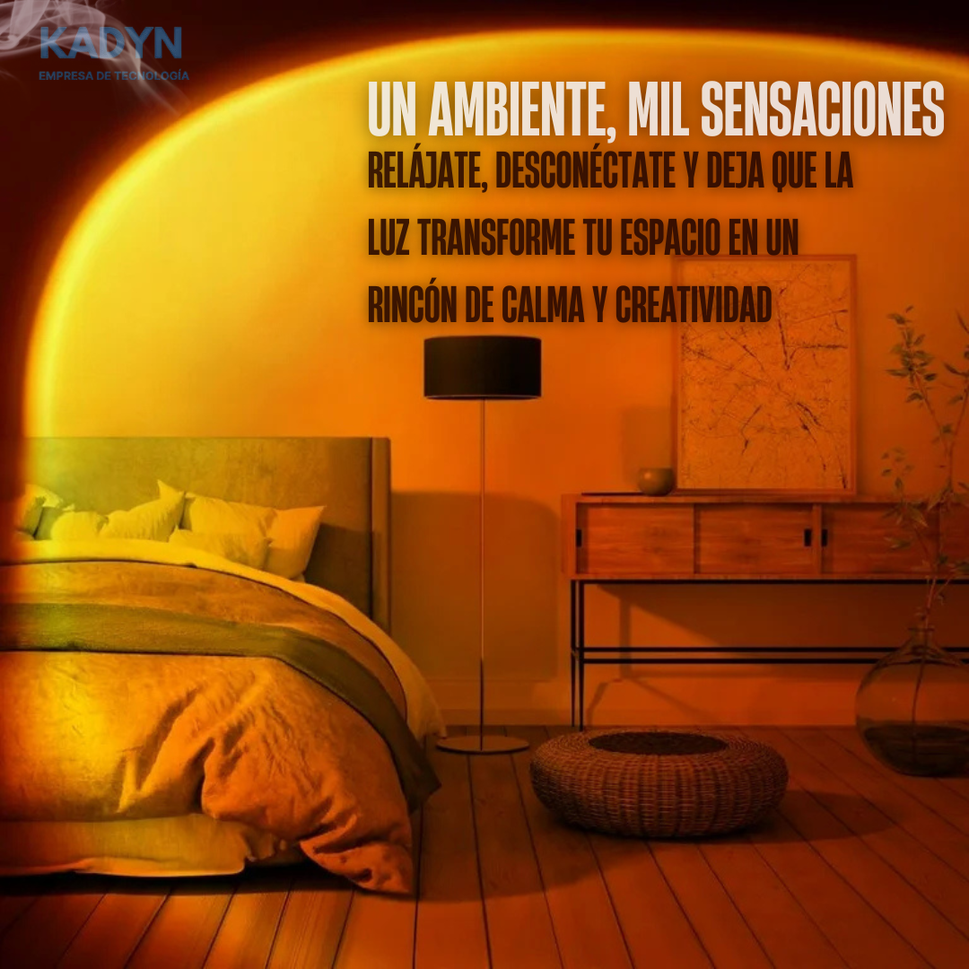 SUNSET LAMP™- Un atardecer eterno en tu habitación / ¡NUEVA OFERTA LIMITADA!✨