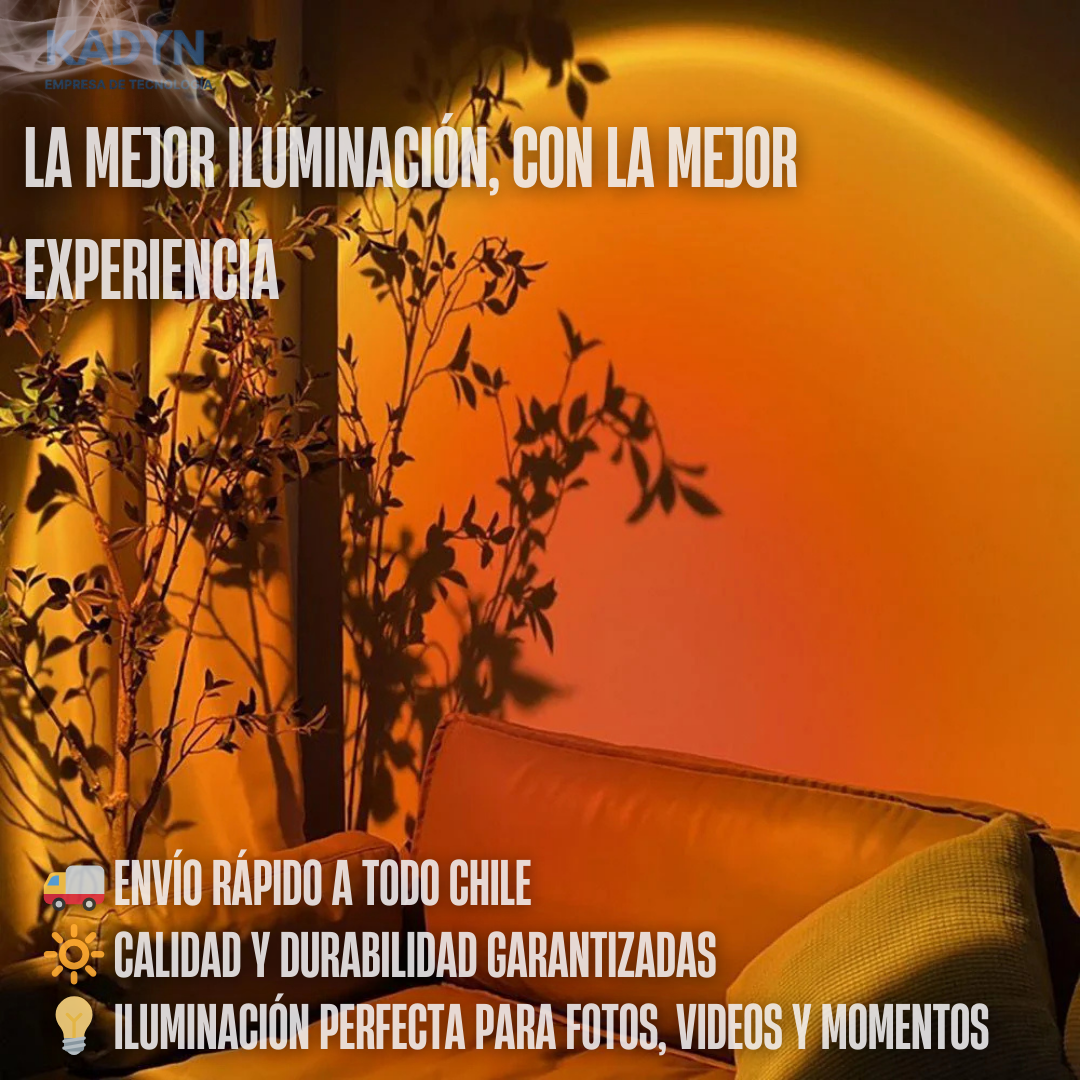 SUNSET LAMP™- Un atardecer eterno en tu habitación / ¡NUEVA OFERTA LIMITADA!✨